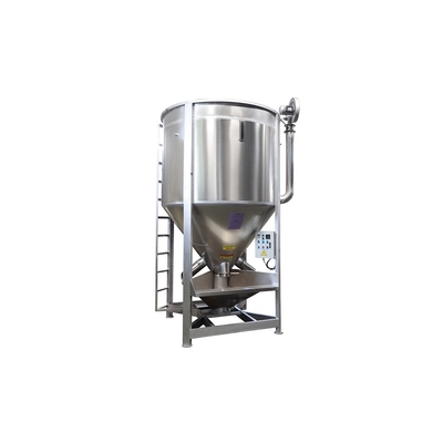 Moedor de mistura vertical de aço inoxidável para máquina de fita de duplo parafuso de prata